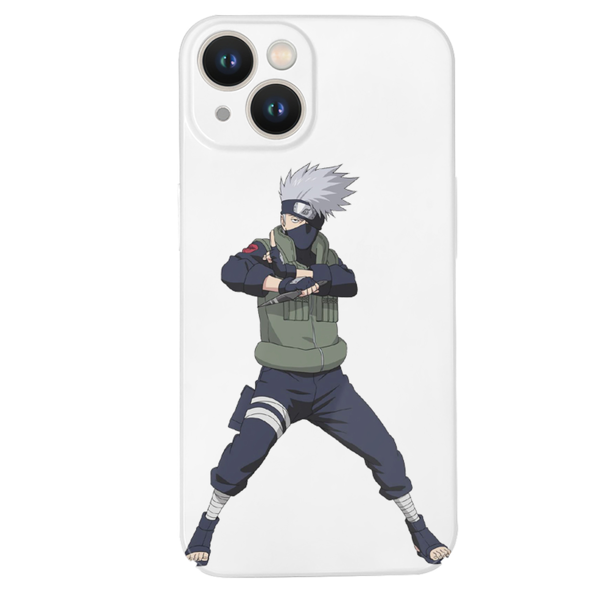 （画像用） NARUTO -ナルト- はたけ カカシ Hatake Kakashi 【iPhone 14シリーズ対応】ハードケース